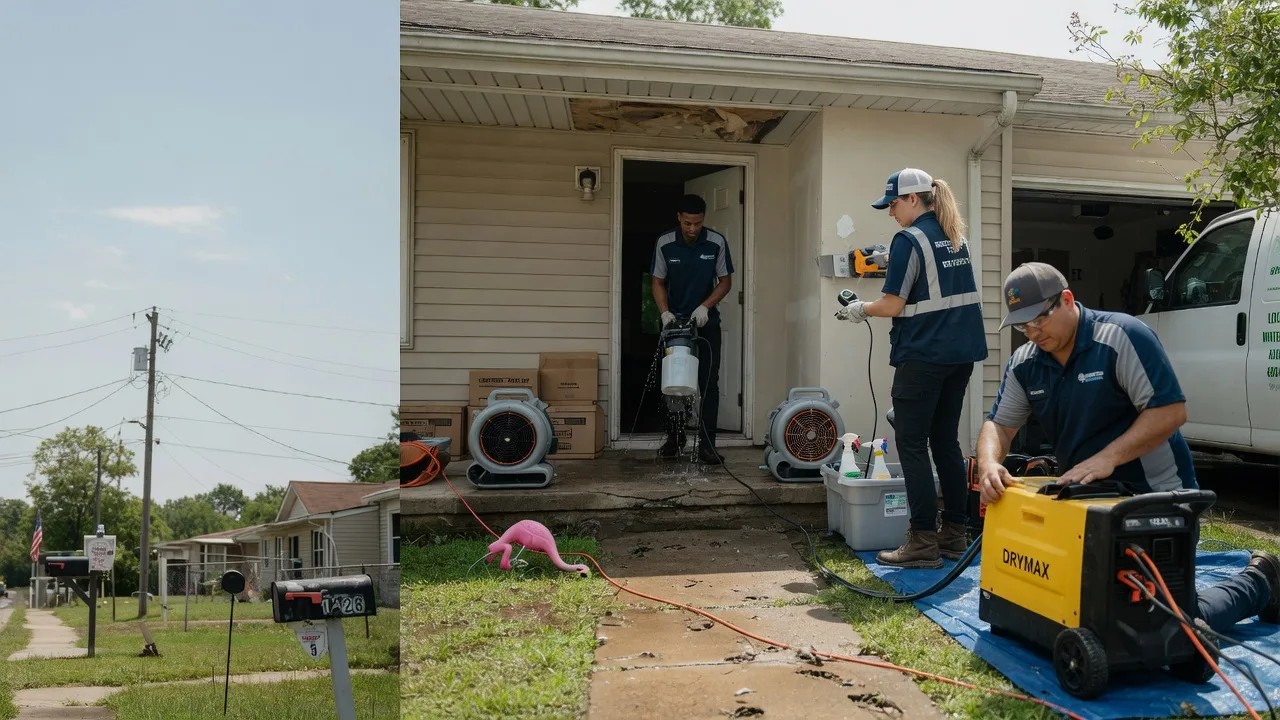 Storm Damage Water Removal in Four States, WV near me